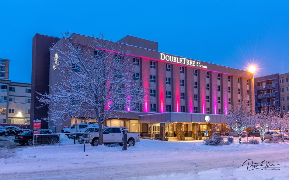 Kamloops City double tree by Hilton hotel