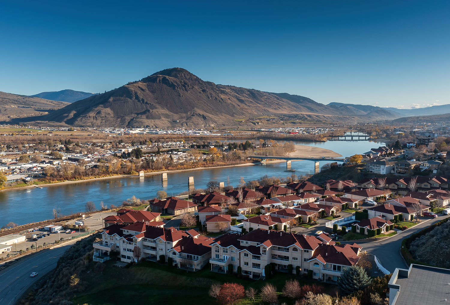 Kamloops City and Mountain Photography