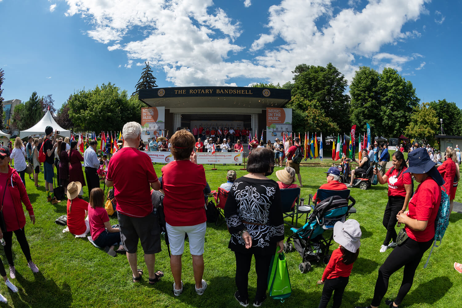 The Rotary Bandshell Music in the Park